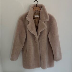 The Curated Women's Cream Teddy Jacket